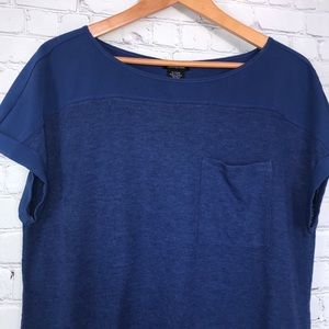 Women’s XL Calvin Klein shirt-Royal short sleeve